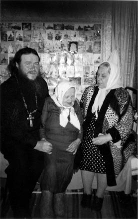 Игумен Арсений Шастель и старица Александра Михеева